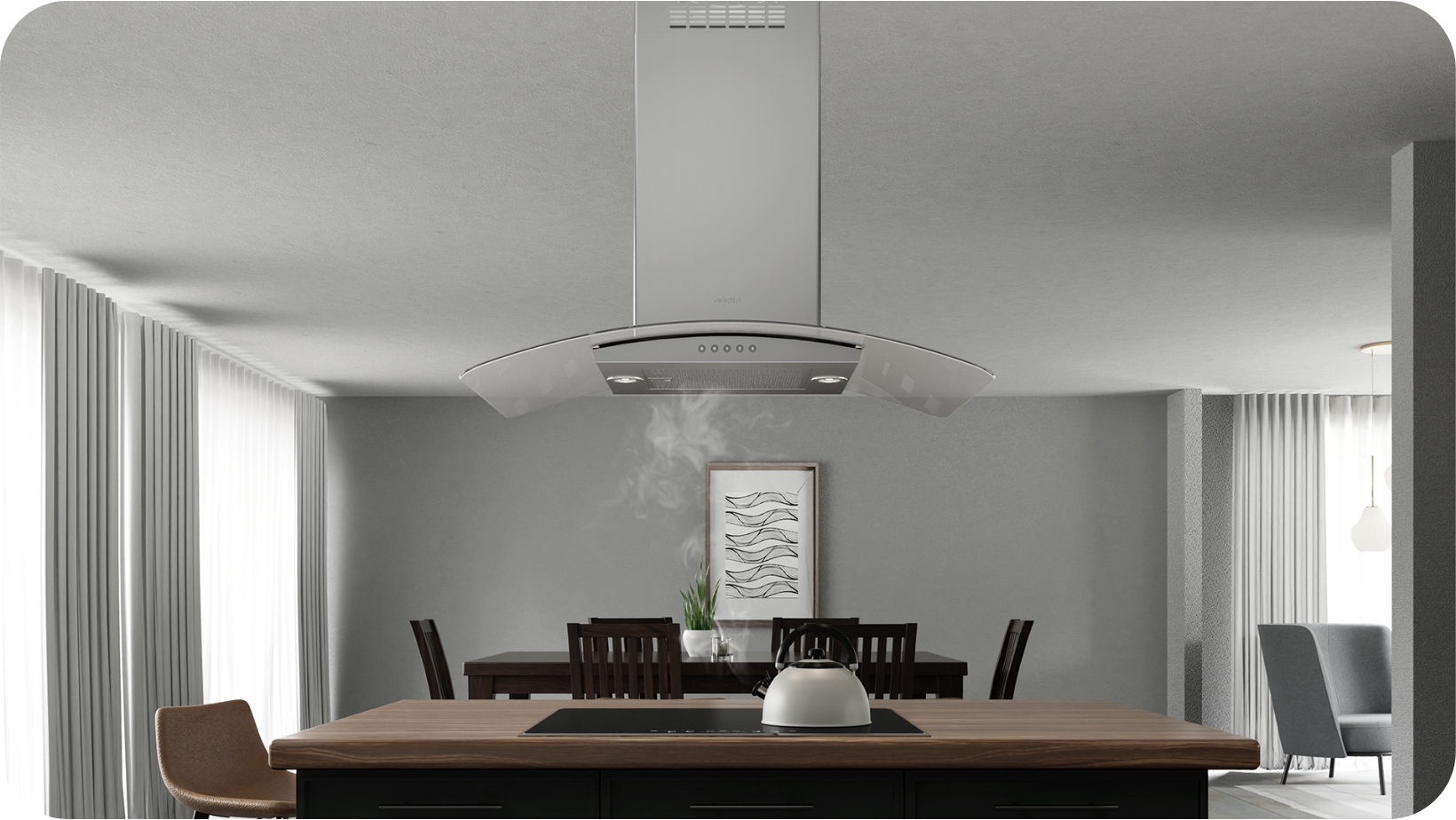 Wall-Mount Range Hoods - Arietta Range Hoods